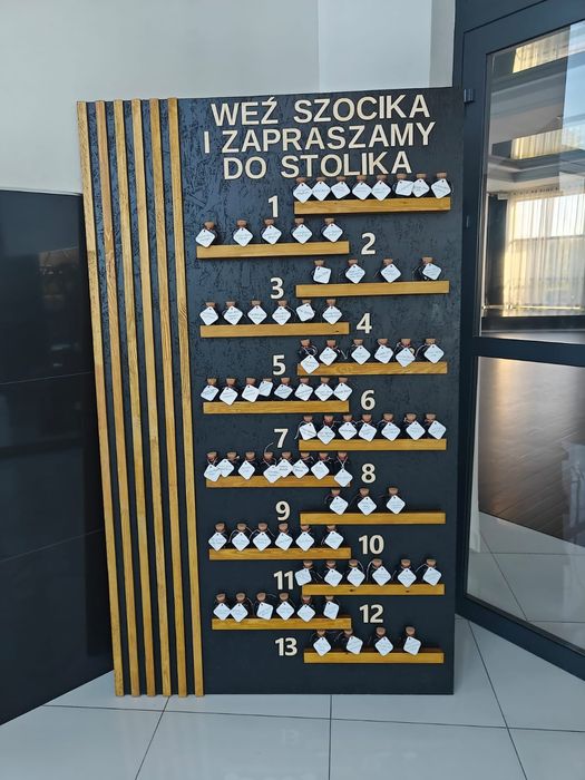 Tablica powitalna dla gości