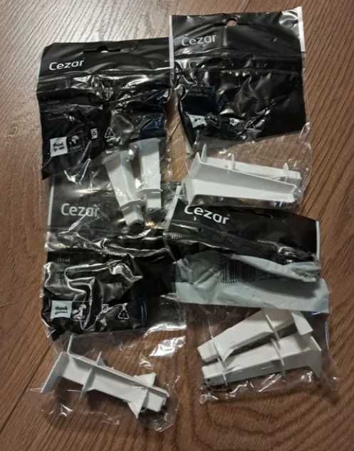 Narożnik wewnętrzny do listwy HI LINE Cezar 9003 biały mat 8 sztuk