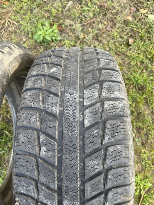 2 шини Мішелін  Альпін 205/50/r16 зима