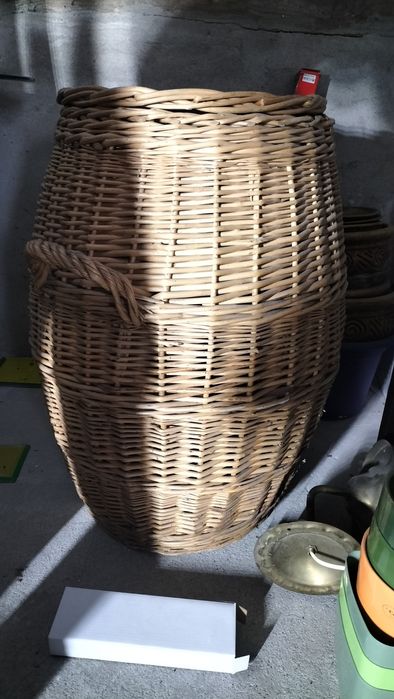Kosz wiklinowy duży
