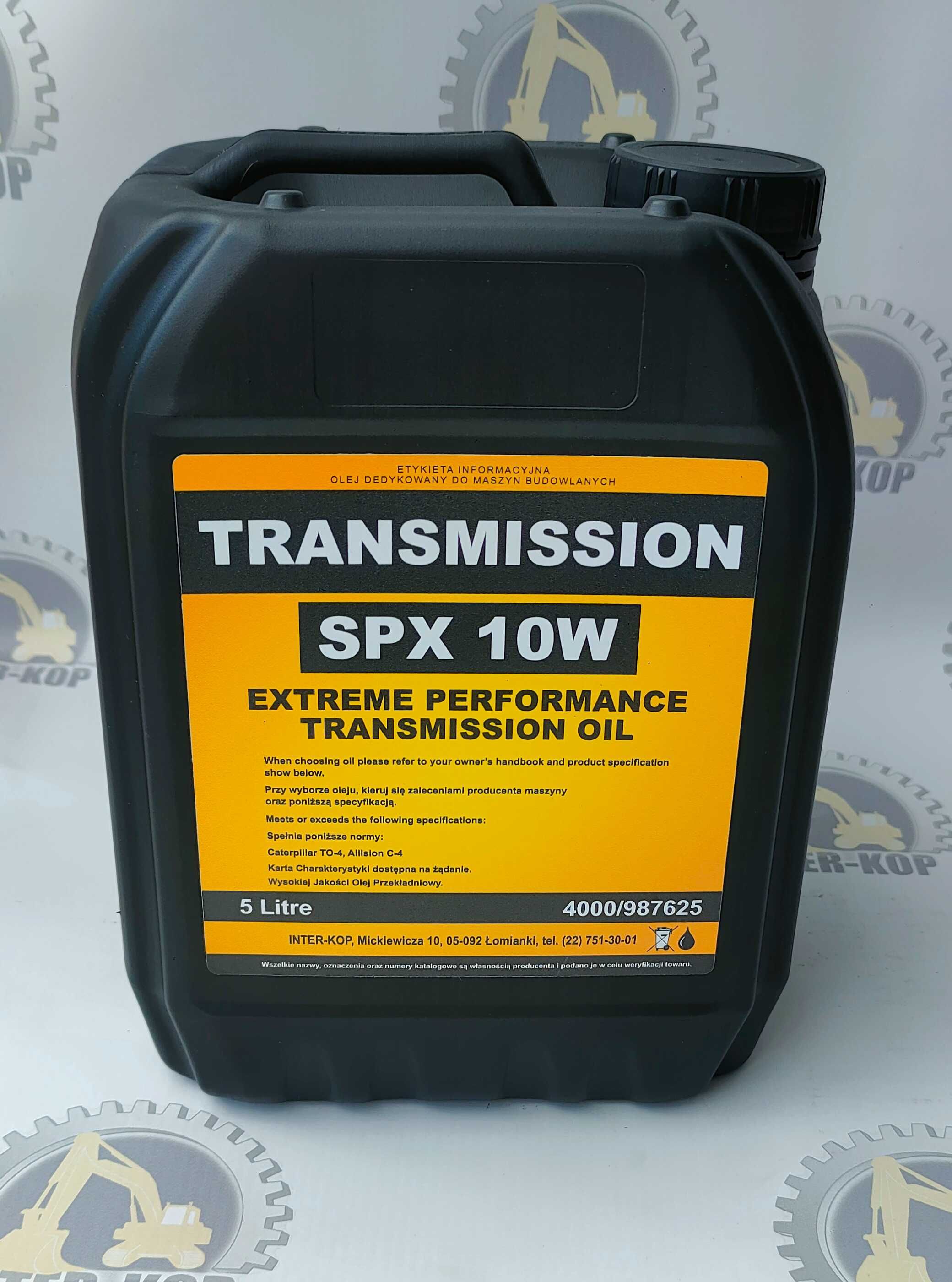 Olej Hydrauliczny do JCB SPX-10W - 5L