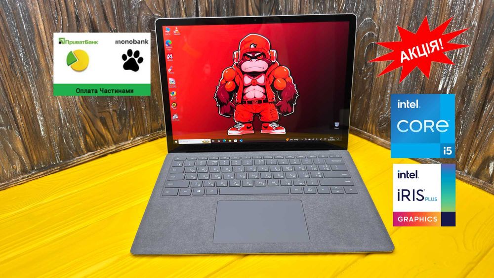АКЦІЯ! Преміальний Офісний Ноутбук Microsoft Surface Laptop3/Iris Plus
