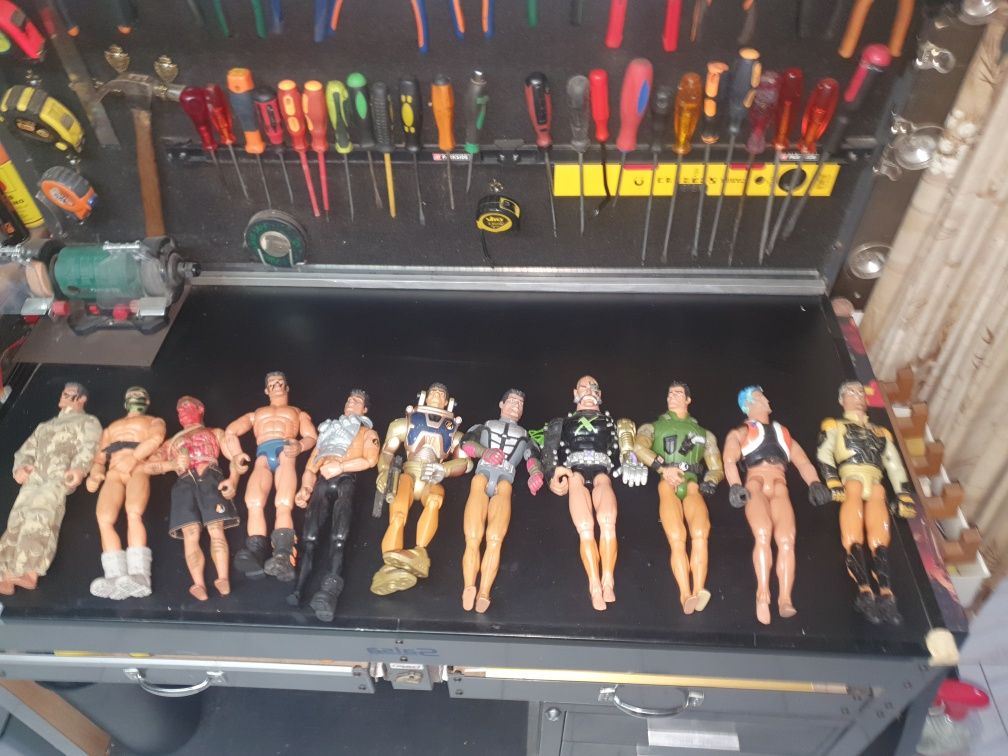 Figuras Action Man 12 bonecos ...