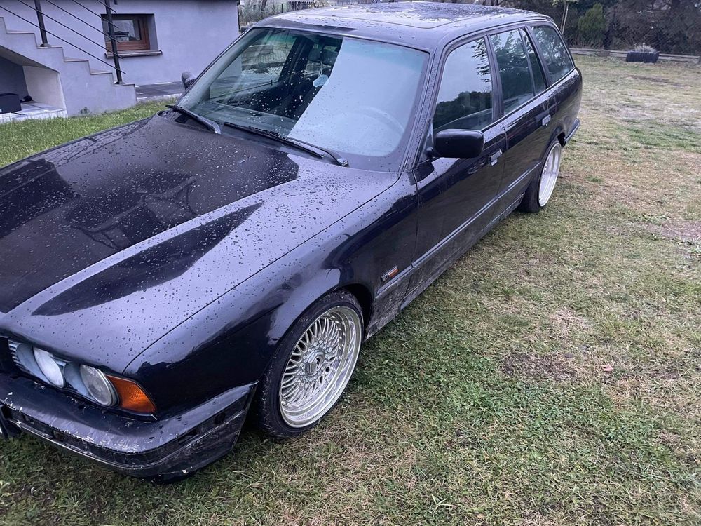 bmw e36 323i + e34 v8 m52b25 ,swap, static, gwint, daily