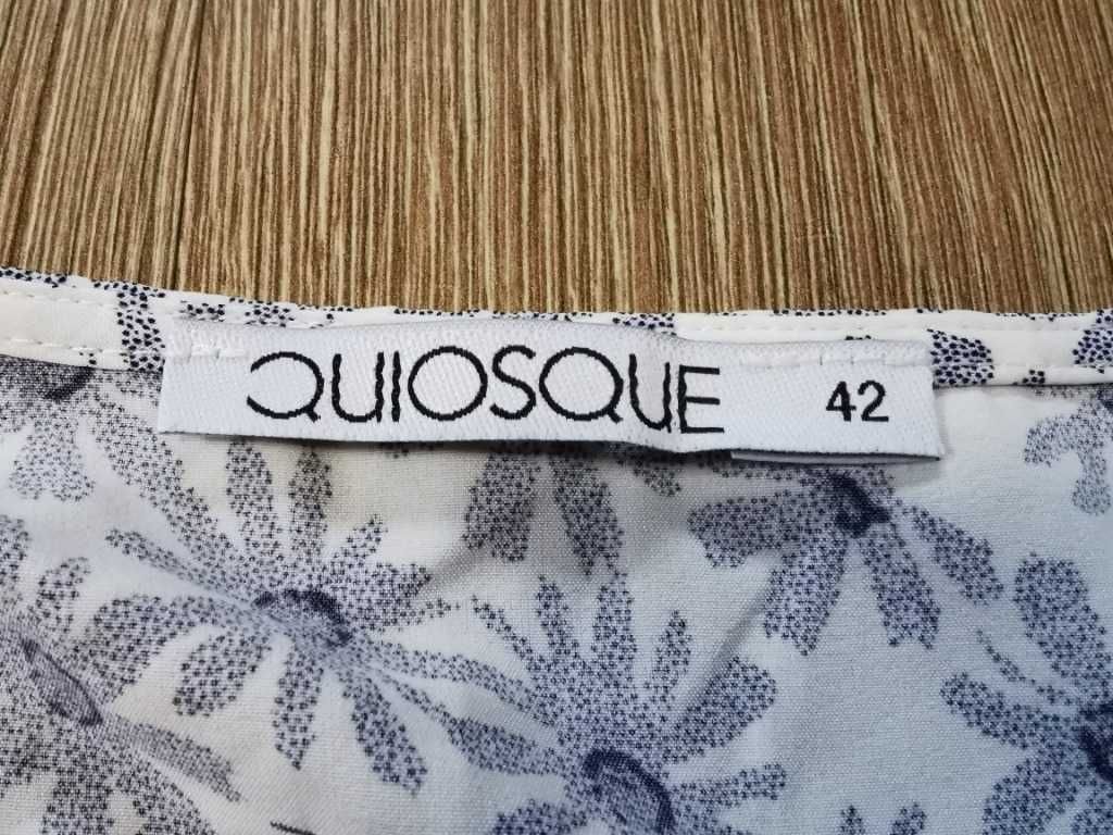 Bluzka Quiosque w kwiaty rozmiar 42 M/L wiązana z boku