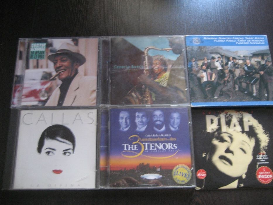 Bandas sonoras e compilações em CD