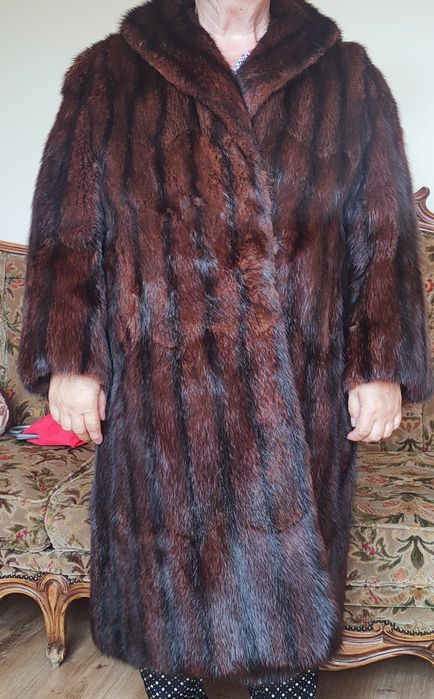 Futro z norek rozmiar 42-44