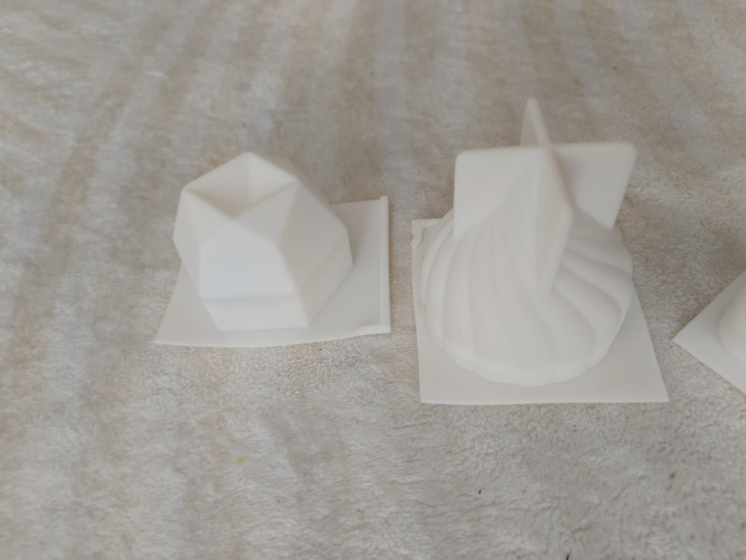 Zestaw 4 formy silikonowe do świec handmade DIY