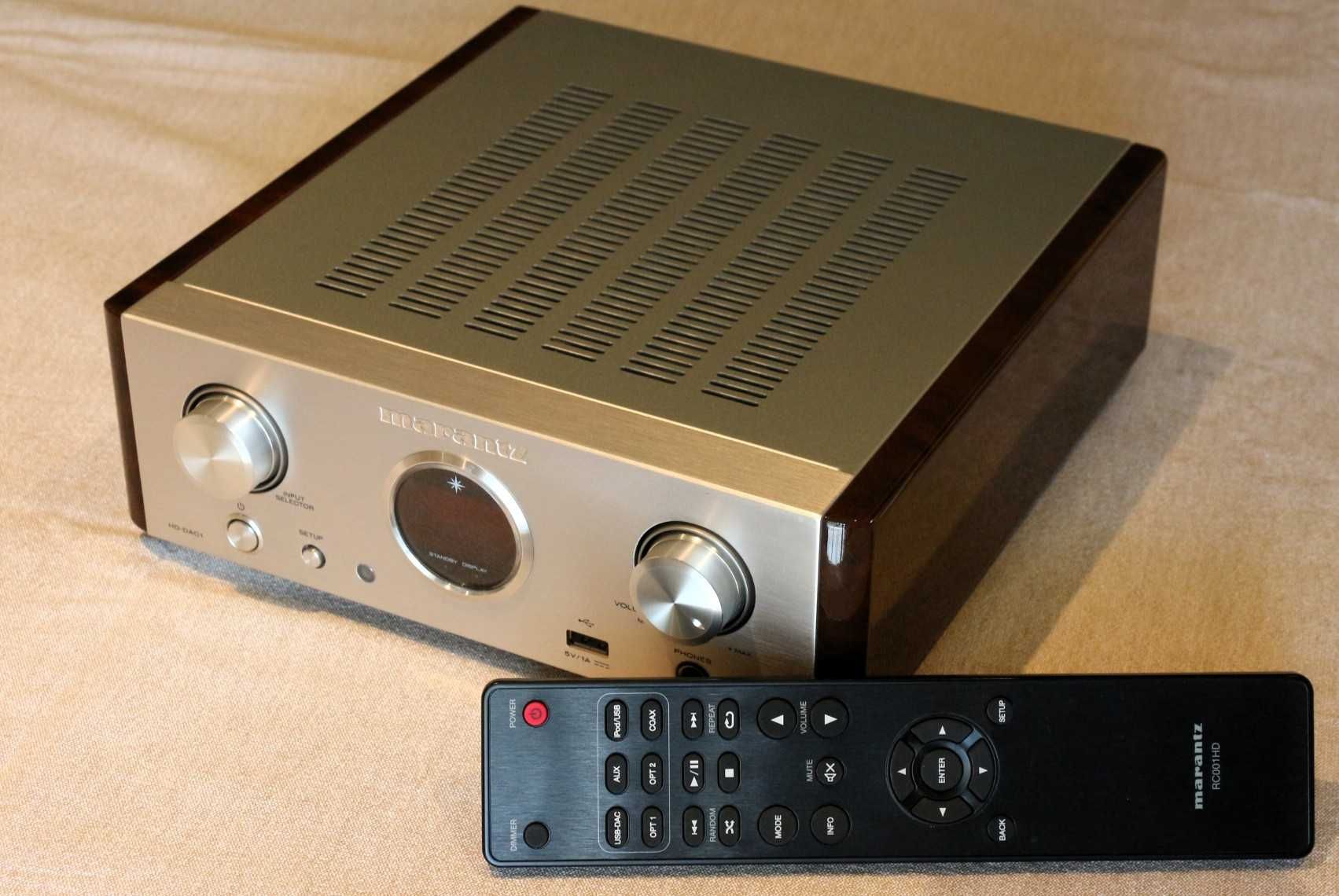 Dac/Pré/Amp de auscultadores Marantz HD-DAC 1
