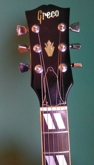 Greco hollow body, jazz guitar (nie Gibson) 1972