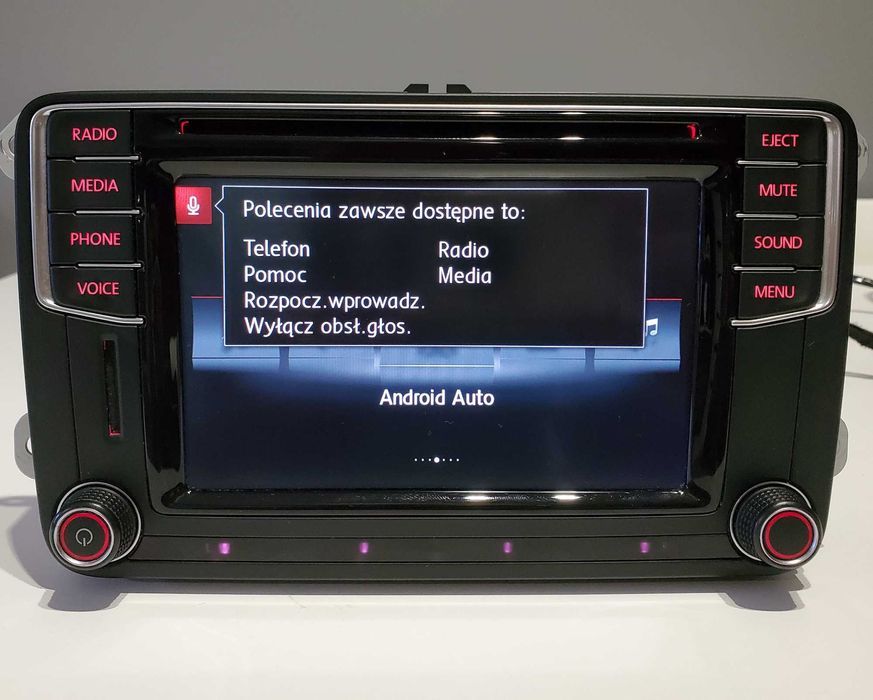 Radio VW MIB2 PQ Composition Media Carplay Android Auto Full Wrocław