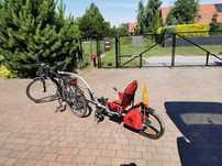 Przyczepka rowerowa jednosladowa Weehoo