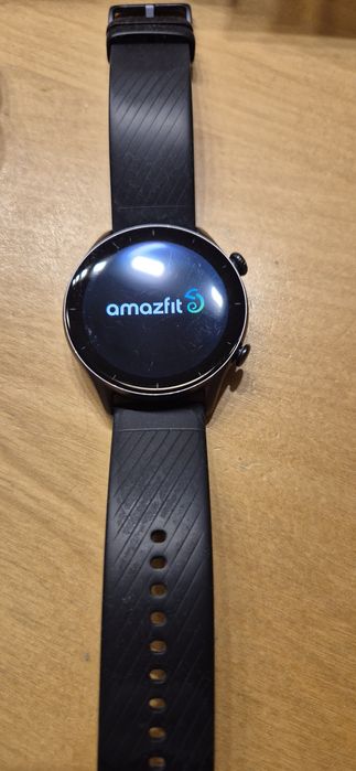 Amazfit GTR 3 Thunder Black – używany – komplet z pudełkiem