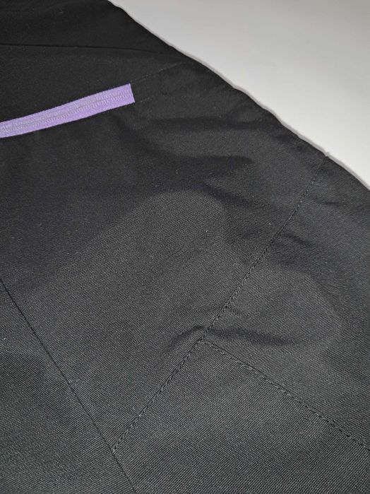 Подростковые горнолыжные чёрные зимние детские штаны H&M на девочку