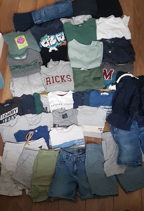 Zestaw odzieży na chłopca rozmiar  122  Mango Reserved hilfiger