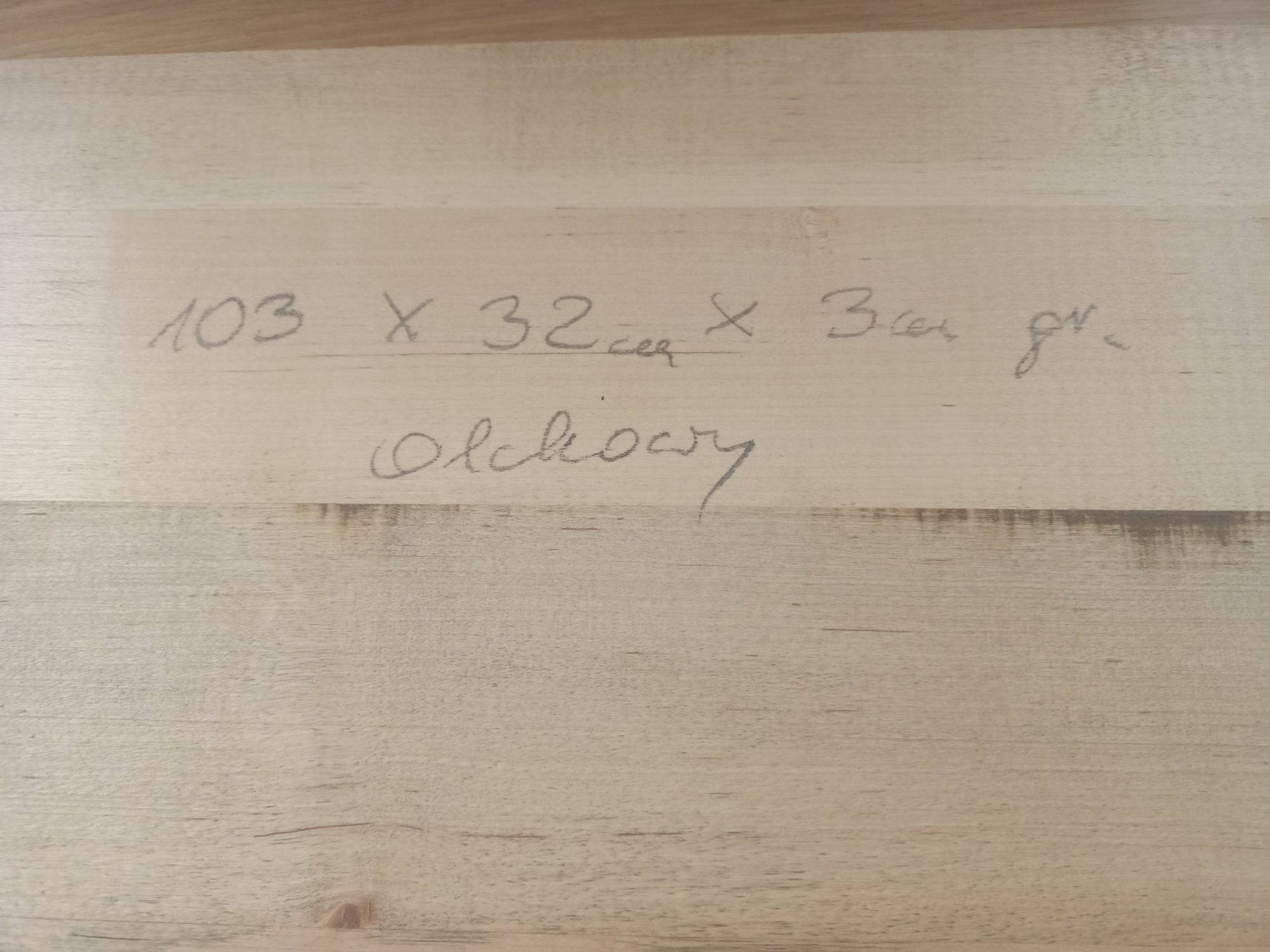 Schodek olchowy x3