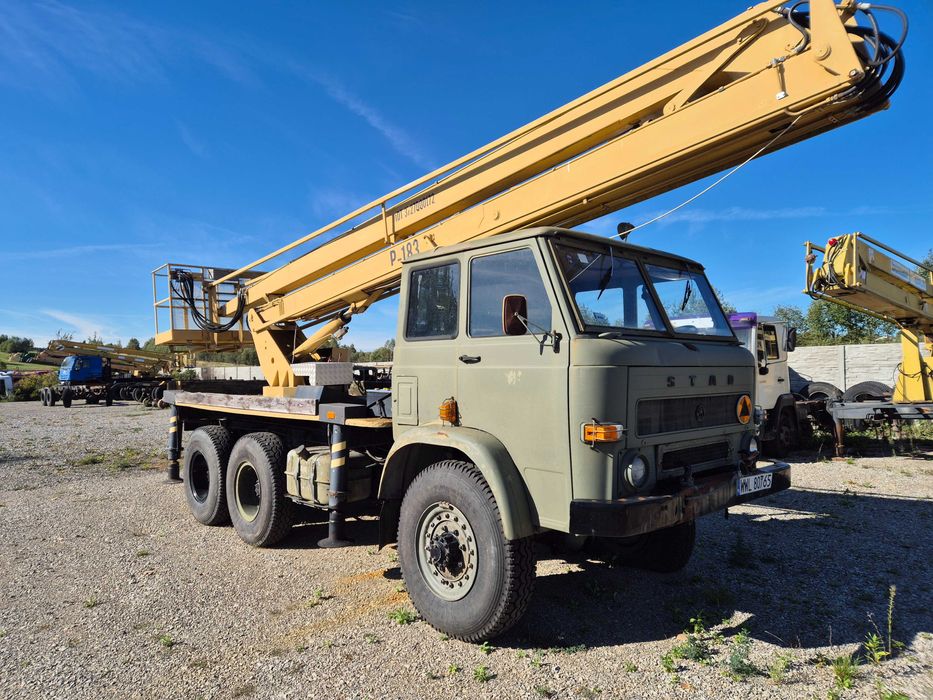 Star 266 Podnośnik Koszowy Bumar P-183 Sterowanie z Kosza Zwyżka