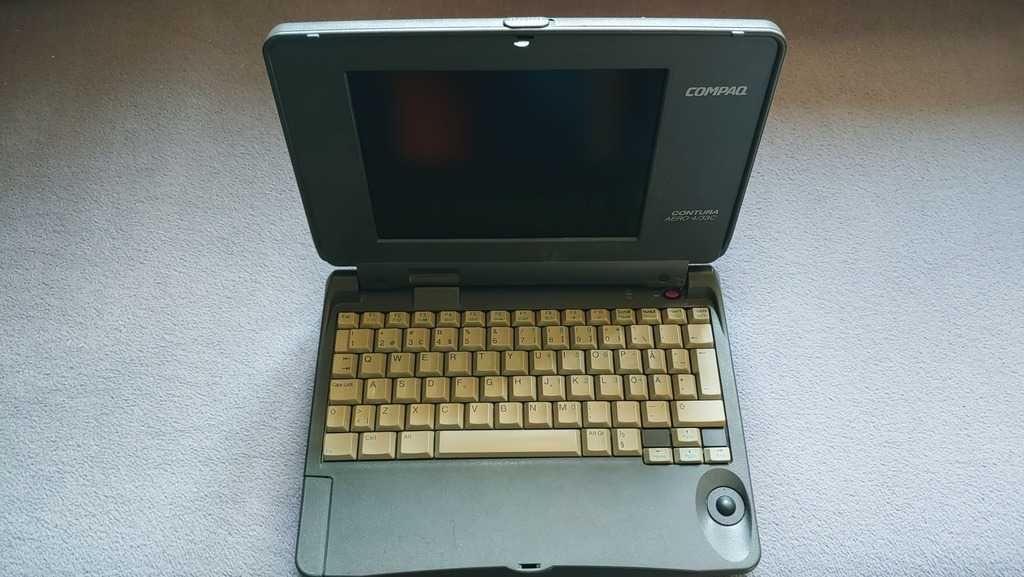 Zabytkowy laptop COMPAQ CONTURA AERO 4/33C