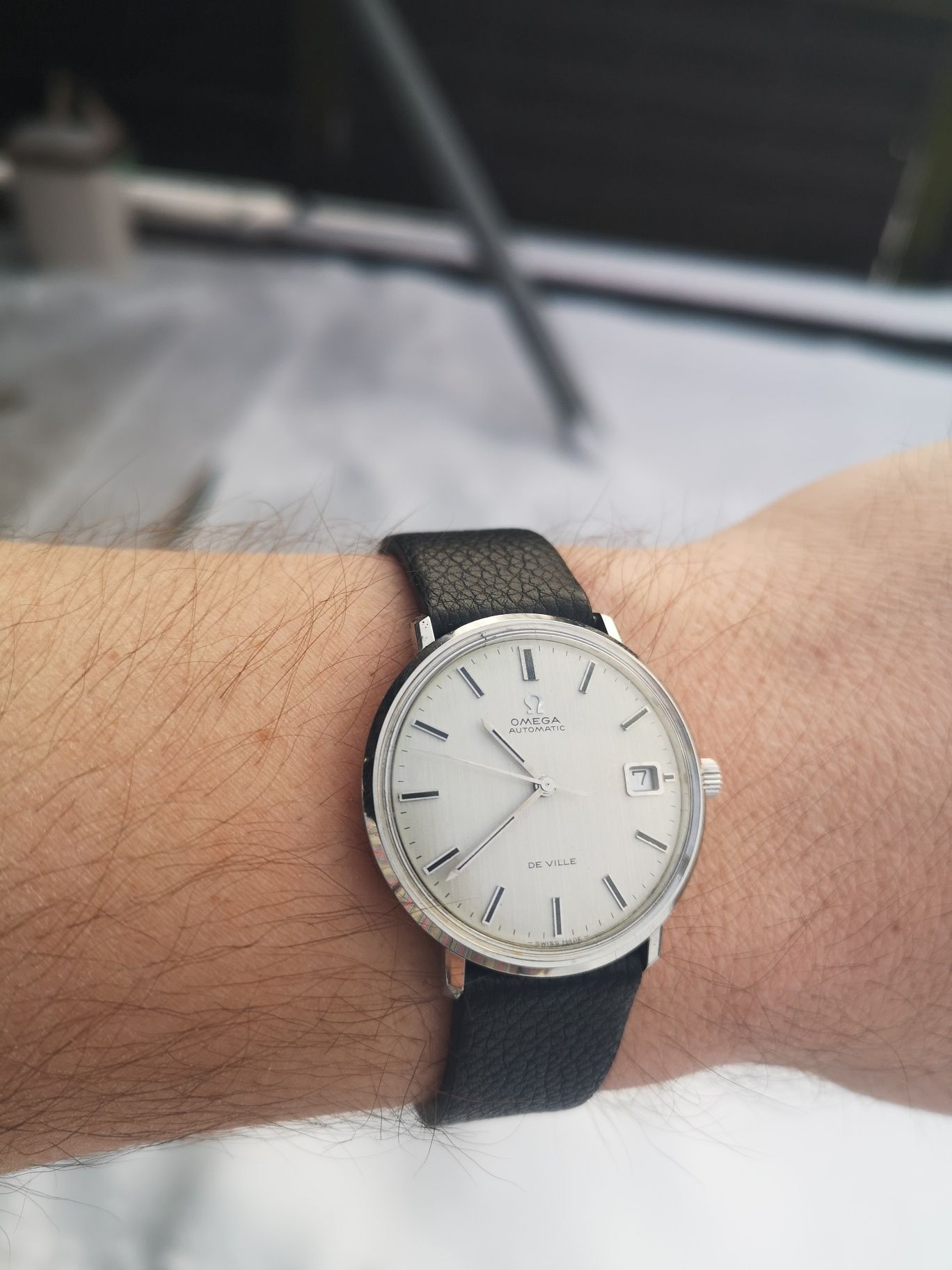 Omega De Ville automat zegarek męski piękny stan bdb