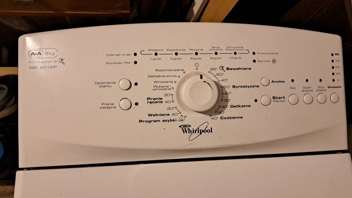 Pralka Whirlpool AWE 6316/P