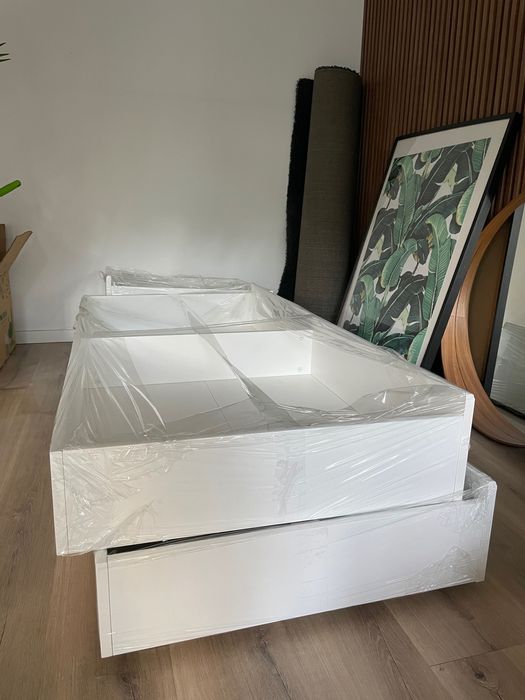 Conjunto gavetões cama SONGESAND IKEA