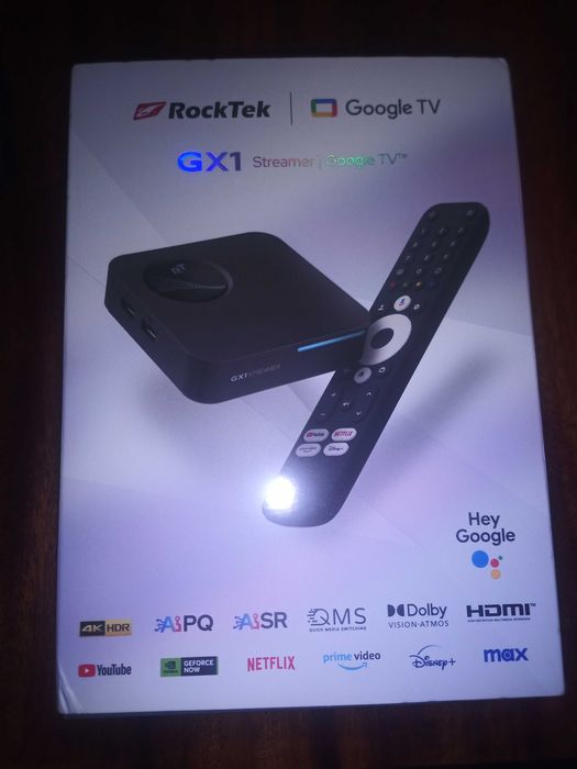 Сертифікована GX1 RockTek Google tv, смарт тв, андроід приставка