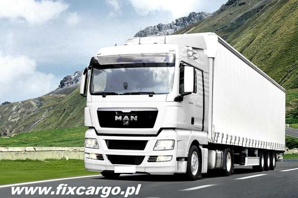 Transport TIR 1t-24t Firanka Plandeka Ciężarowy Krajowy Międzynarodowy