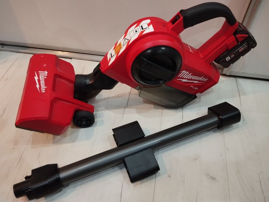 Milwaukee M18 FCVL FUEL odkurzacz akumulatorowy 18v  5.0ah