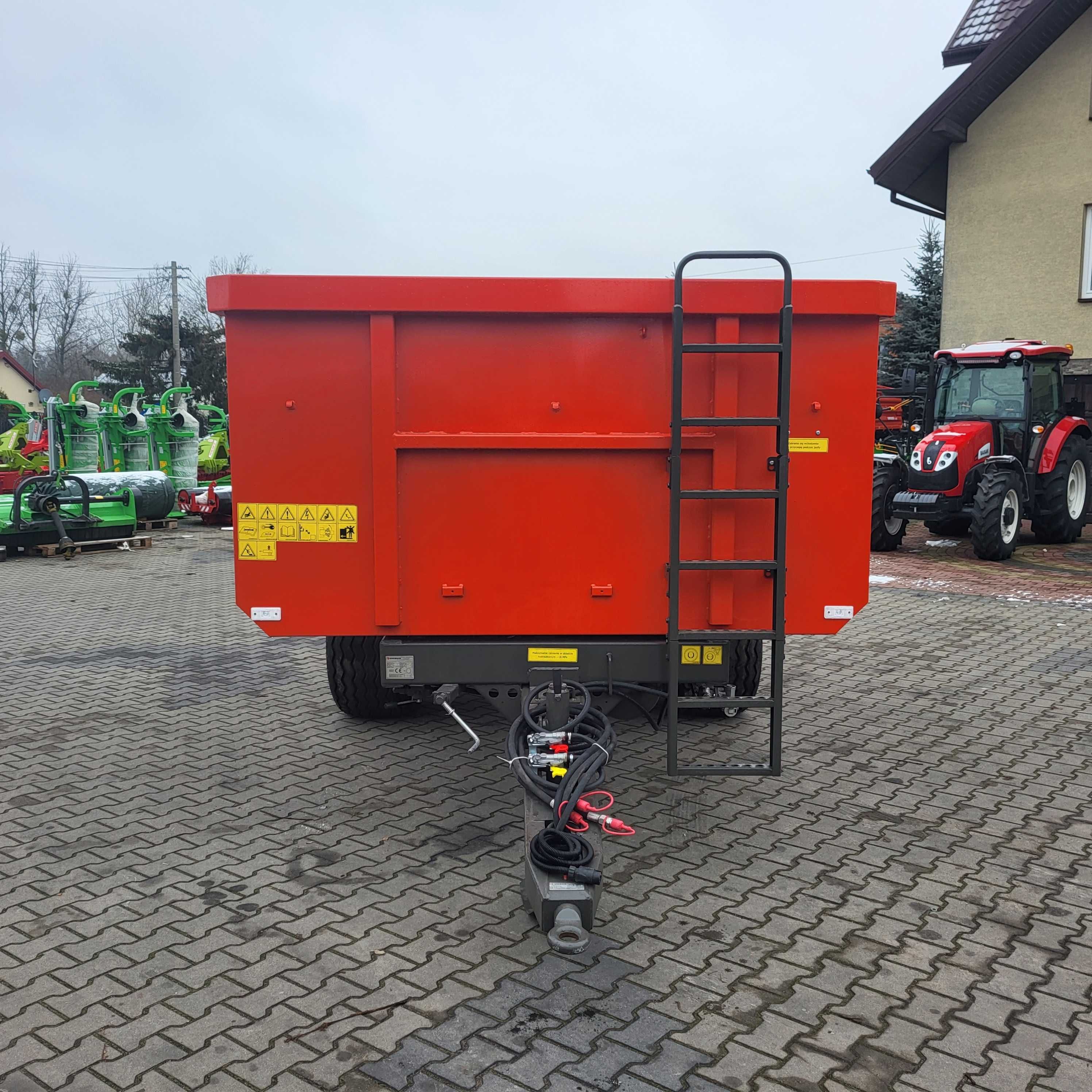 Przyczepa skorupowa tandem budowlana 10 TON Ursus T-083/A