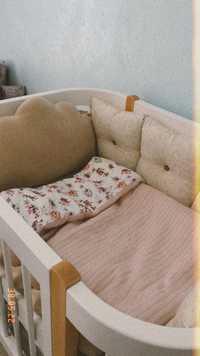 Текстиль в кроватку Косичка хмаринка подушечки
