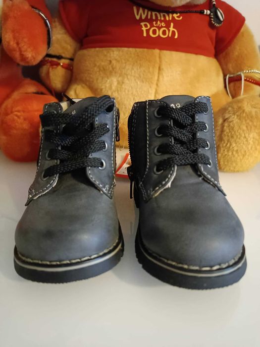 Botas Kid Club em pele, n.º 21 - NOVAS (oferta do envio)