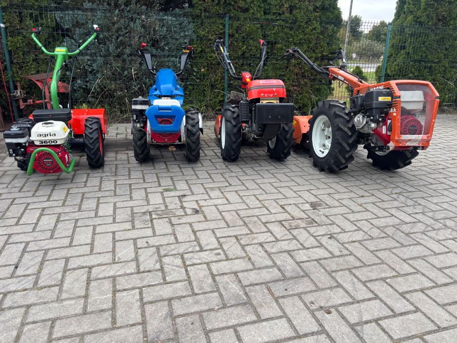 Traktorek Dzik Glebogryzarka Goldoni BCS Grillo Agria Honda plug