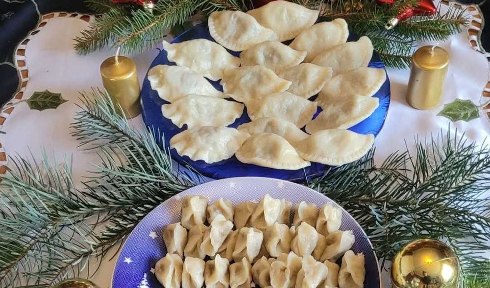 Swojskie domowe pierogi i uszka wigilijne