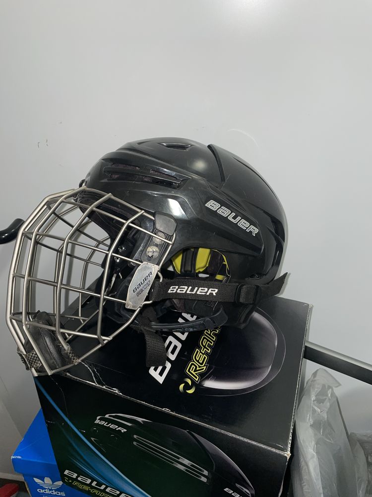 Kask hokejowy bauer M czarny