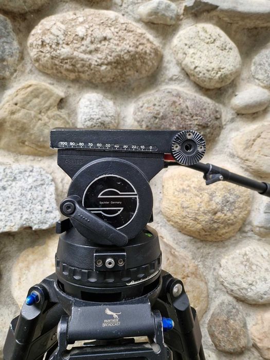 Комплект голови зі штативом Sachtler Studio 7+7 та Panther 150mm
