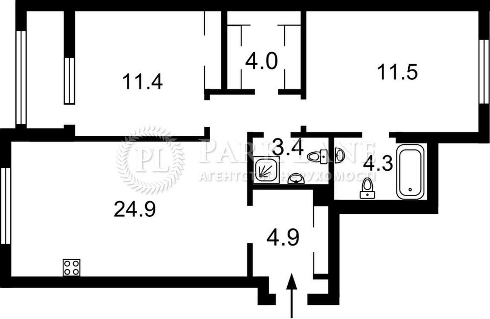 Продаж 2к квартири з ремонтом Файна Таун Салютна Кан Нивки ТОП ціна