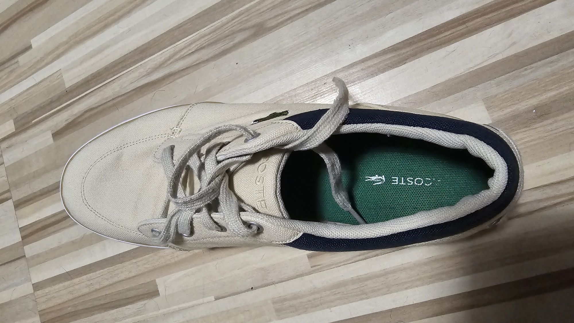 Buty trampki loefersy Lacoste roz 43
