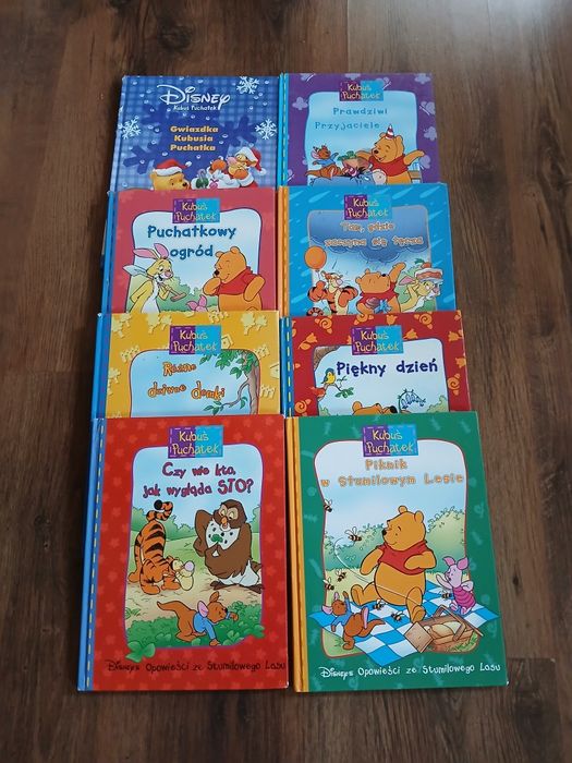 Kubuś Puchatek 8 książek