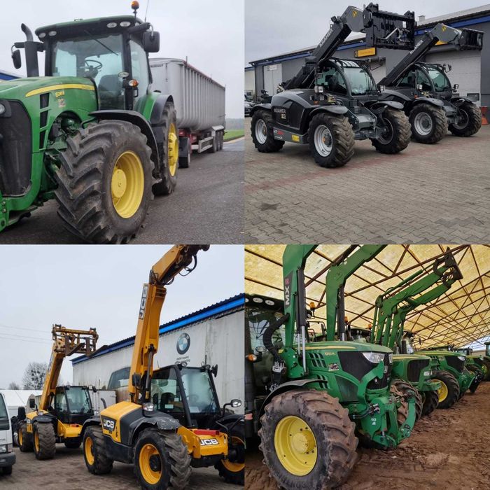 Zastępczy ciągnik rolniczy ładowarka teleskopowa wynajem