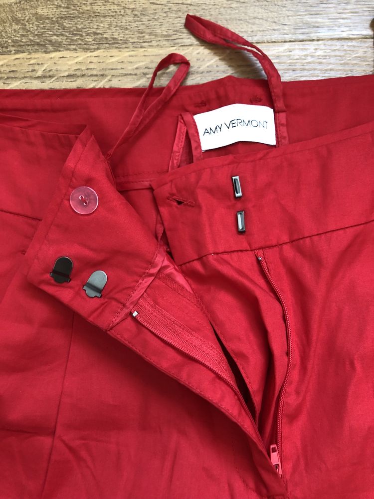 Spodnie damskie NOWE Amy Vermont Czerwone 46 XXL