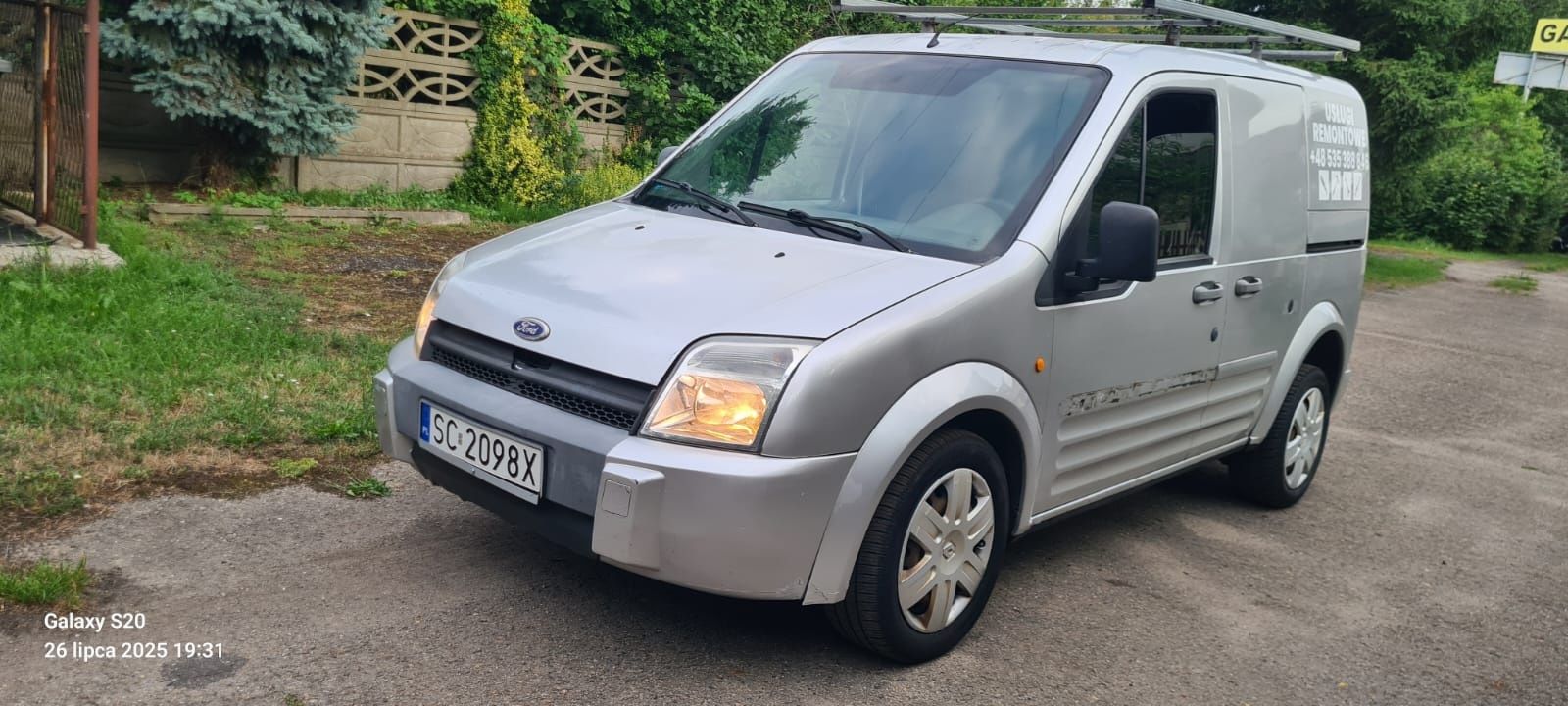 Ford Transit Connect 1.8 diesel, 2005r,długie opłaty
