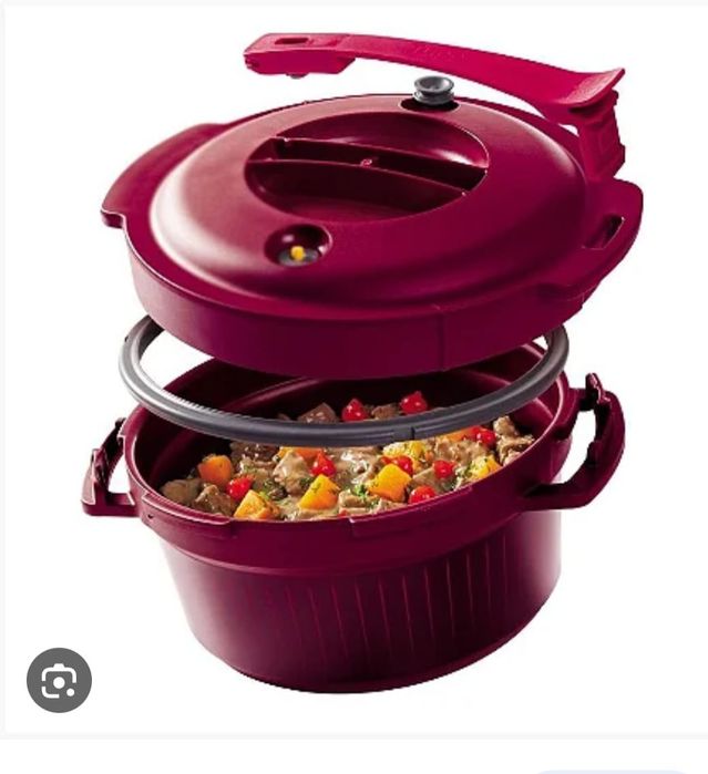 Panela de pressão microondas tupperware