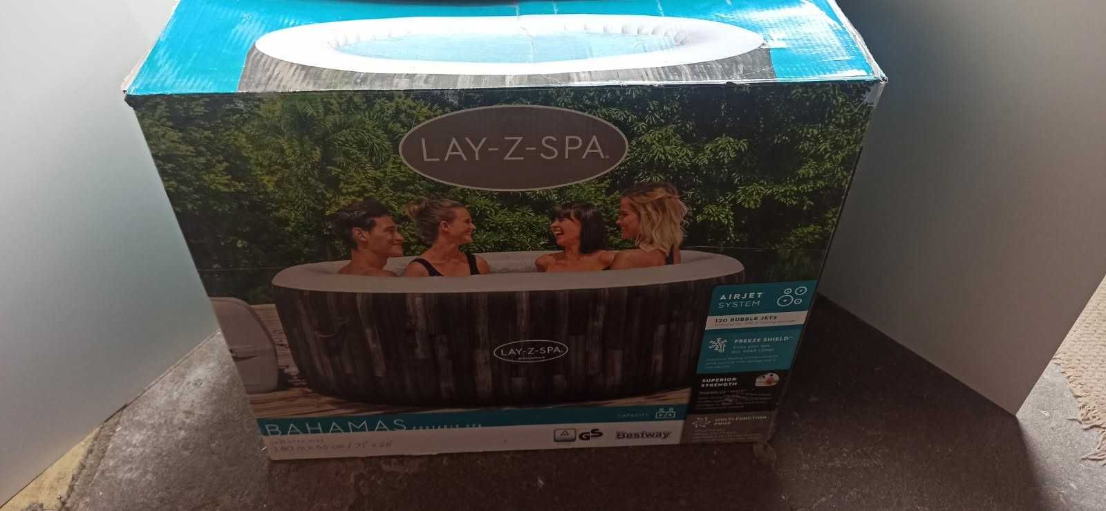 Jacuzzi Bahamas AirJet poj. 669 l - 180 x 66 cm