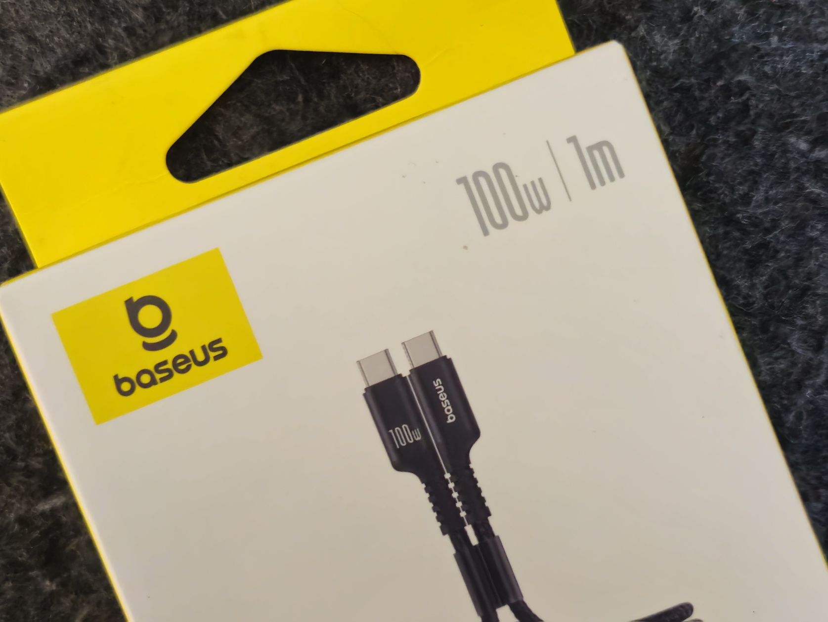 Baseus 100W cabo USB-C