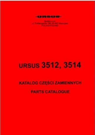 Katalog części  URSUS 3512, 3514