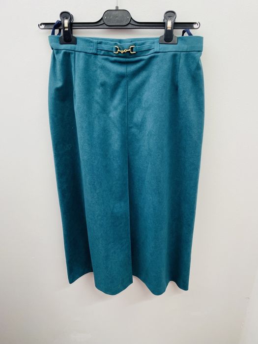 Spódnica damska 42 XL zielona