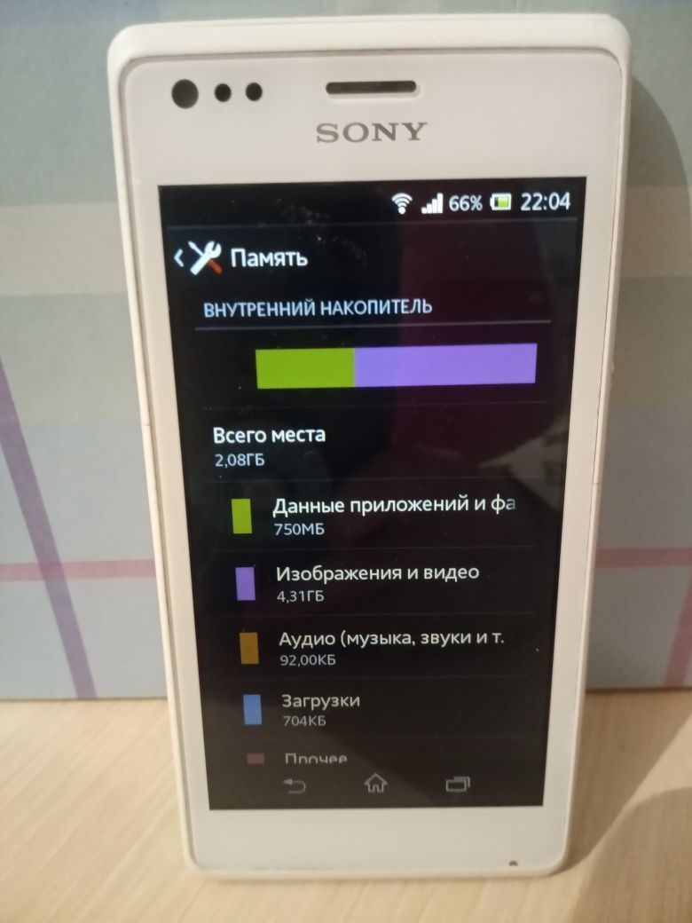 ДЕШЕВО! Телефон смартфон Sony xperia c1905-чехол бесплатно