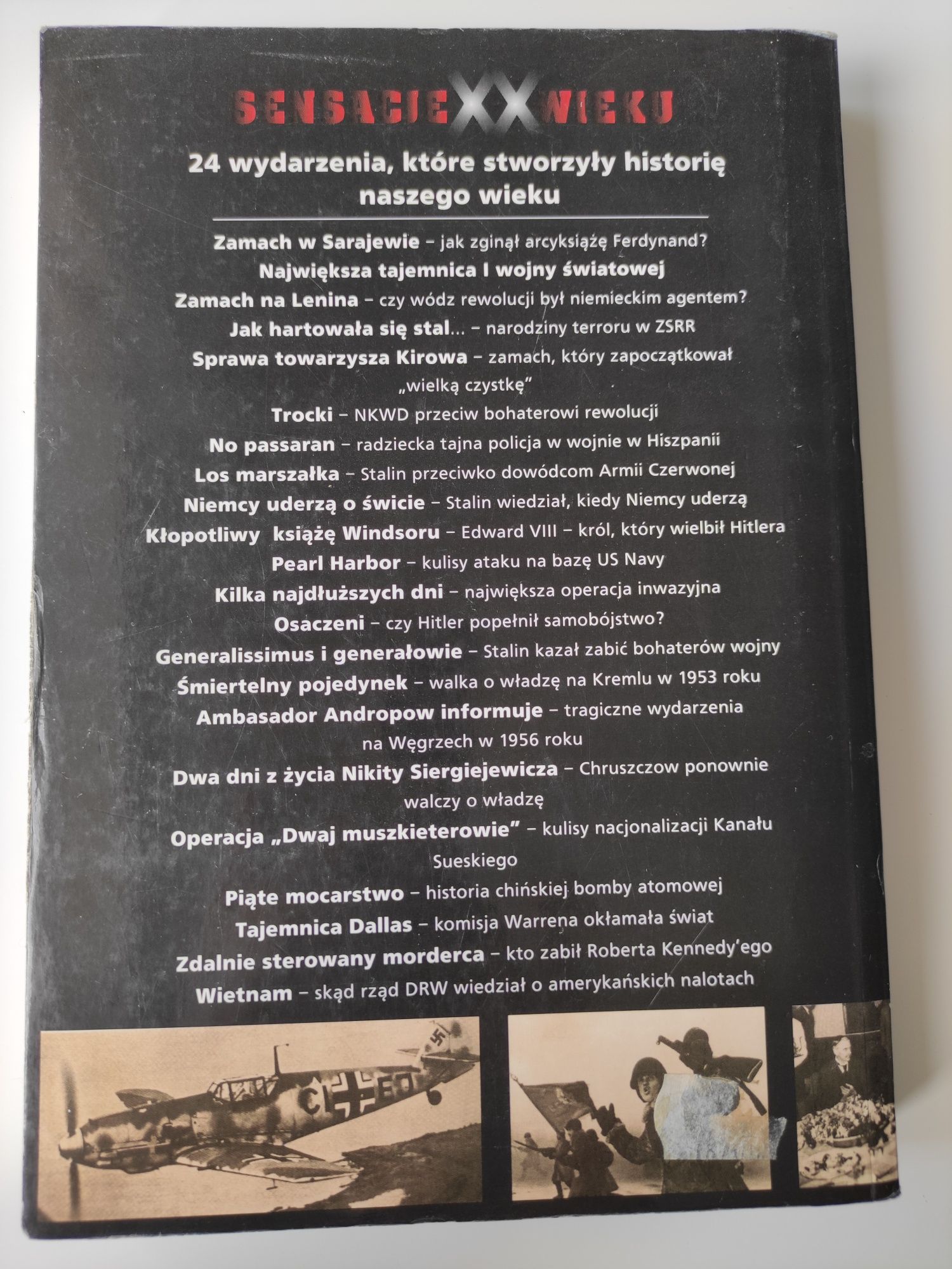 Ten okrutny wiek B. Wołoszański książka o historii XX wieku wojna