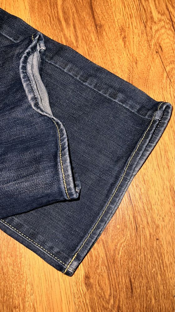 spodnie jeans męskie hugo boss stretch pas 86 cm dlugosc 109 cm