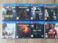 Gry ps4 A Way Out, Uncharted, The Lasy of US, Syberia 3, FIFA 18...